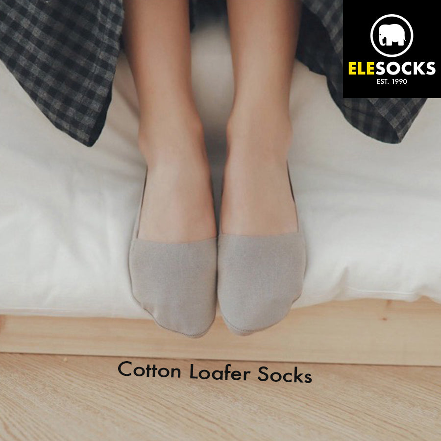 Satin Loafers Socks (Large)