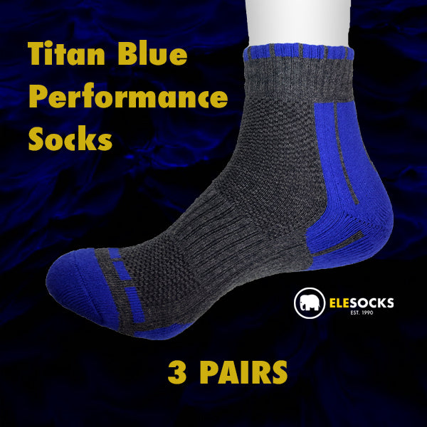 Blue Titan Performance Socks